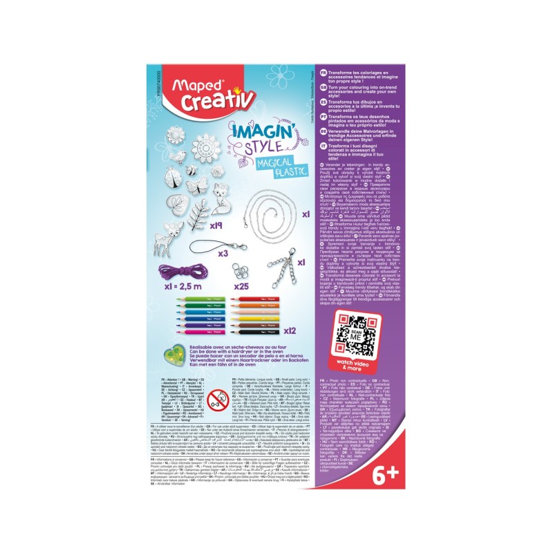 Maped Creative Imagin'Style Κοσμήματα Magic Plastic