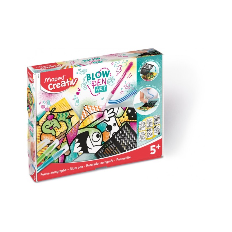 Maped Creative Μαρκαδόρος Αέρος με Στενσιλ