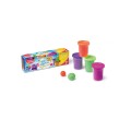 Maped Creative Πλαστοζυμαράκια 4 Pots Fancy Χρώματα 