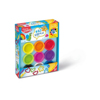 Maped Creative Πλαστοζυμαράκι 9 Pots & 12 Accessories