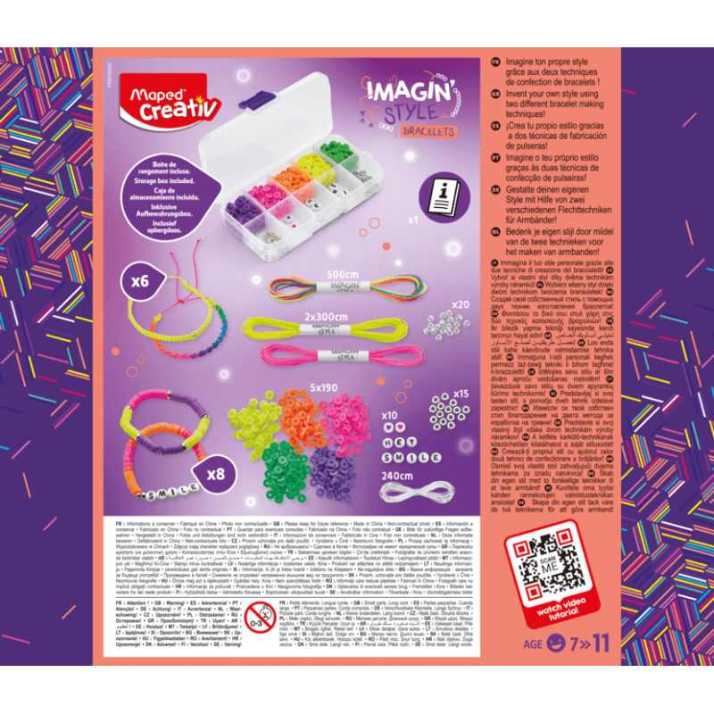 Maped Imagin’Style "Βραχιολάκια – Nεον"