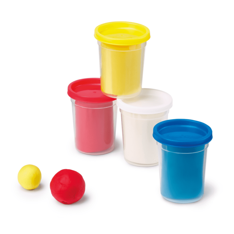 Maped Creative Πλαστοζυμαράκια 4 Pots Βασικά Χρώματα 