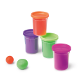 Maped Creative Πλαστοζυμαράκια 4 Pots Fancy Χρώματα 