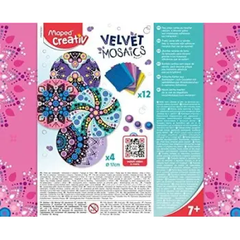 Maped Creative Velvet Mosaics Παστελ