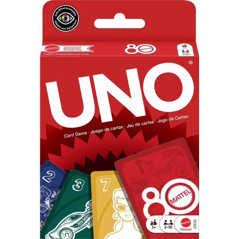 UNO 80TH RUBY RED