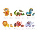 Mideer Παιδικα Παζλ "My first puzzle series 6 σε 1 Animals" 