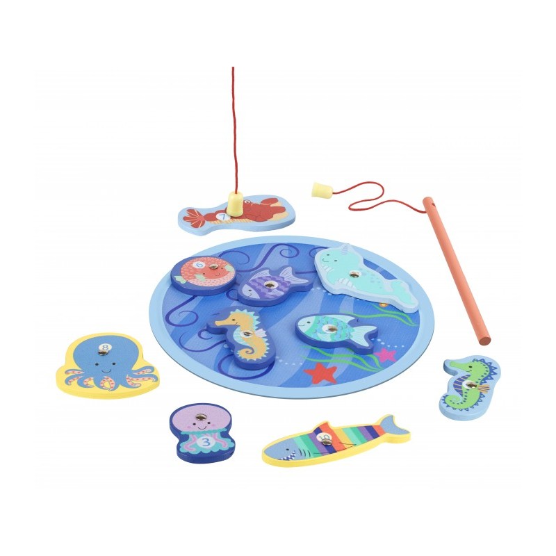 Orange Tree Toys Μαγνητικό Παιχνίδι Ψαρέματος 