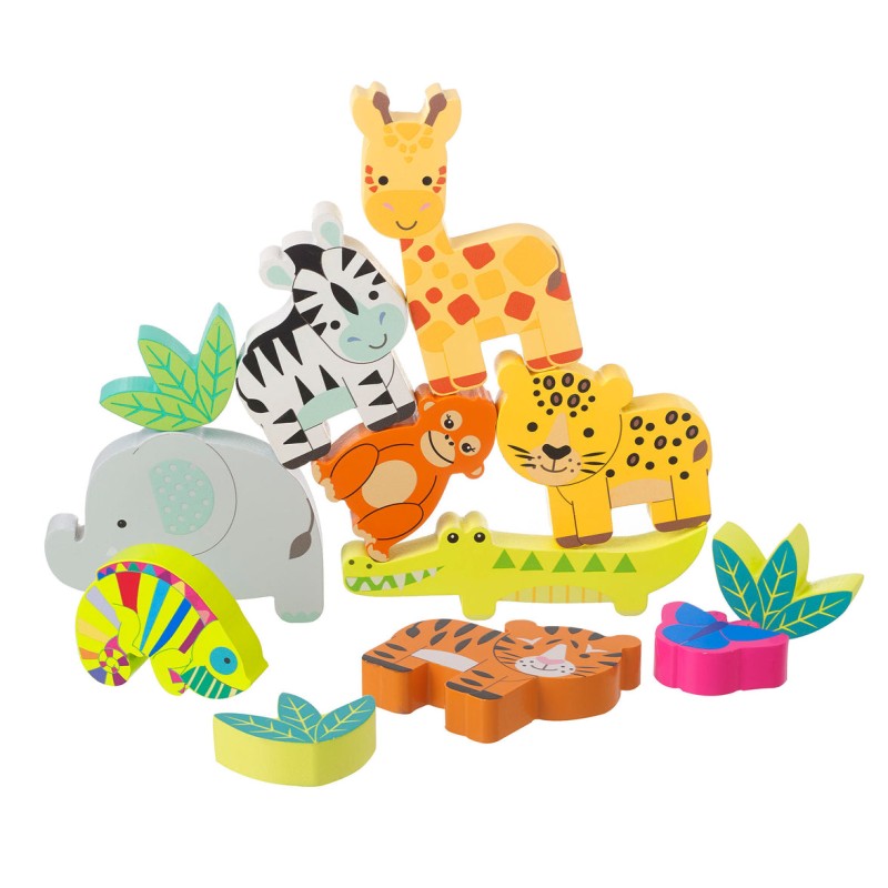 Orange Tree Toys Παιχνίδι Στοίβαξης Ζούγκλα 