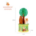 Orange Tree Toys Καρουσέλ Woodland 