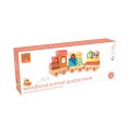 Orange Tree Toys Ξύλινο Τρένο Woodland 