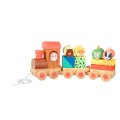 Orange Tree Toys Ξύλινο Τρένο Woodland 
