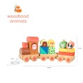 Orange Tree Toys Ξύλινο Τρένο Woodland 