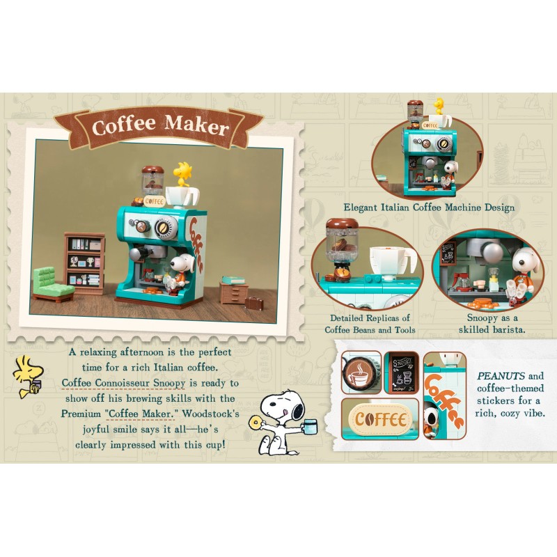 Pantasy Peanuts-Snoopy & Woodstock Coffee Maker (86914)