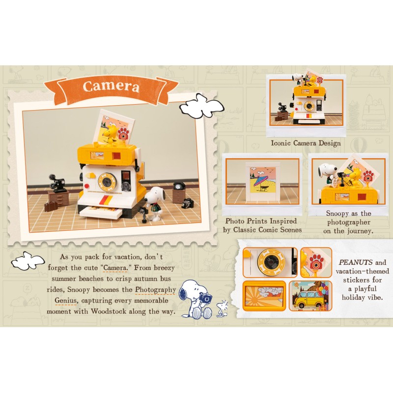 Pantasy Peanuts-Snoopy & Woodstock Camera (86915)
