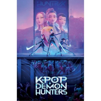 K-Pop Demon Hunters - Huntrix Αυθεντική Αφίσα (61x91cm)