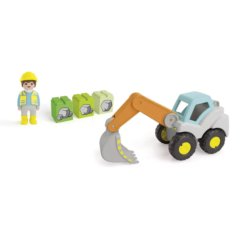 Playmobil JUNIOR: Φορτωτής Εκσκαφέας