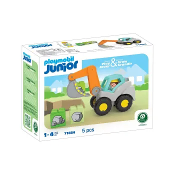 Playmobil JUNIOR: Φορτωτής Εκσκαφέας