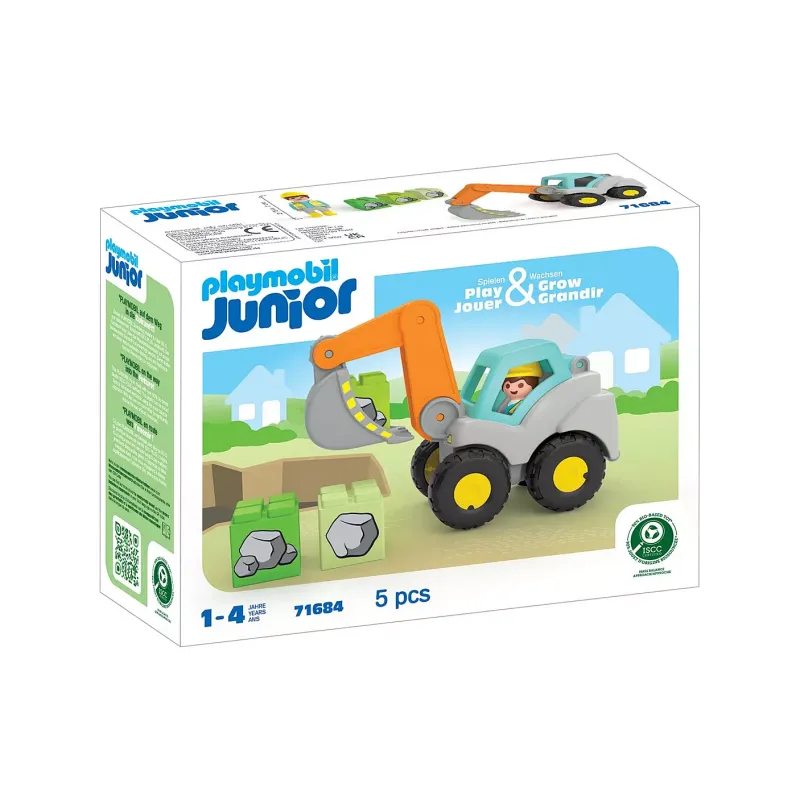 Playmobil JUNIOR: Φορτωτής Εκσκαφέας