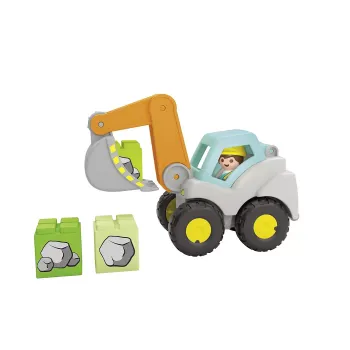 Playmobil JUNIOR: Φορτωτής Εκσκαφέας
