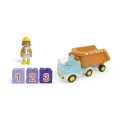 Playmobil JUNIOR: Ανατρεπόμενο Φορτηγό με εργάτη