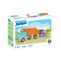 Playmobil JUNIOR: Ανατρεπόμενο Φορτηγό με εργάτη