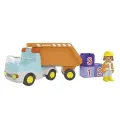 Playmobil JUNIOR: Ανατρεπόμενο Φορτηγό με εργάτη
