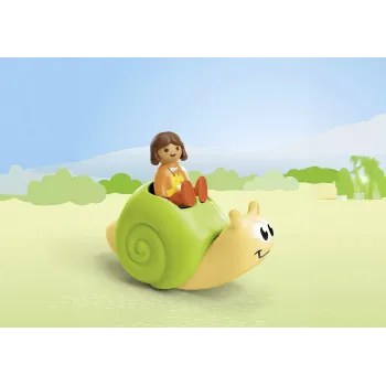 Playmobil JUNIOR: Τραμπάλα-σαλιγκάρι