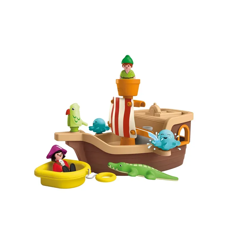 Playmobil JUNIOR & DISNEY: Ο Πίτερ Παν και το πειρατικό πλοίο του Κάπτεν Χουκ