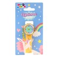 Παιδικό Ρολόι Χειρός "Unicorn Magic" Yellow 