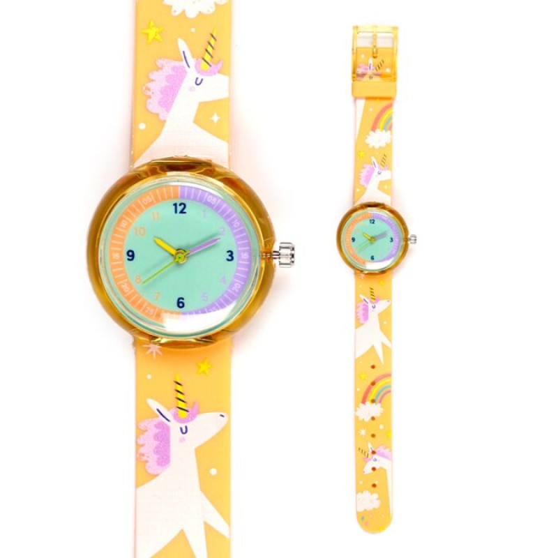 Παιδικό Ρολόι Χειρός "Unicorn Magic" Yellow 