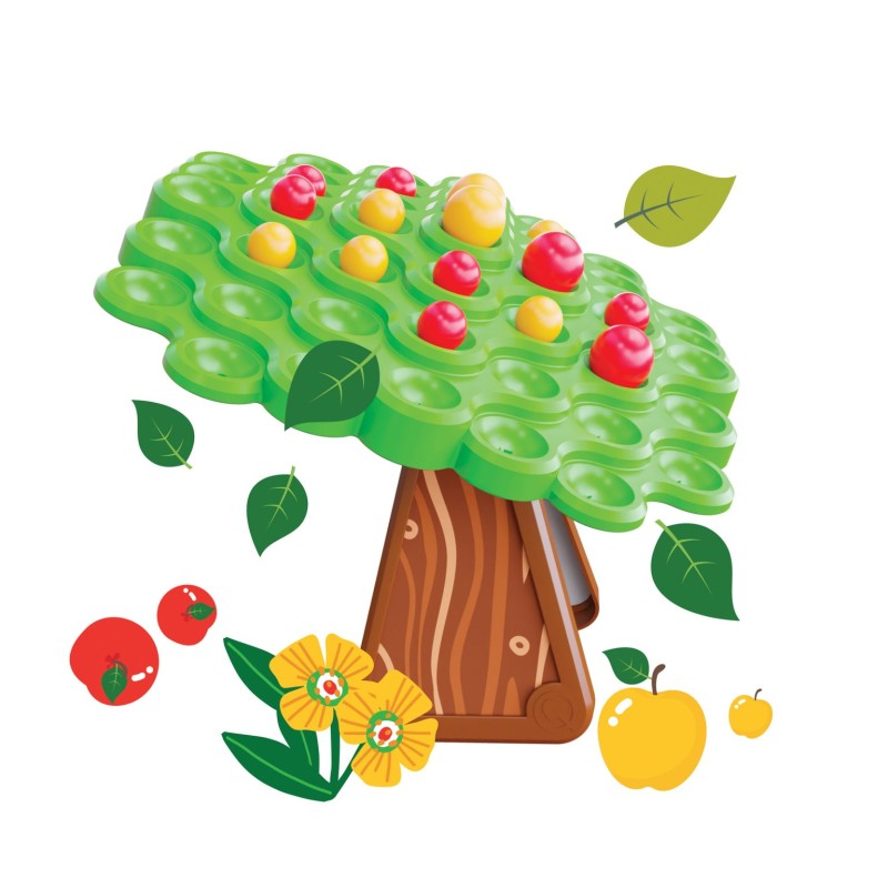 Quercetti Balance Tree Game "Μείνε Μήλο"