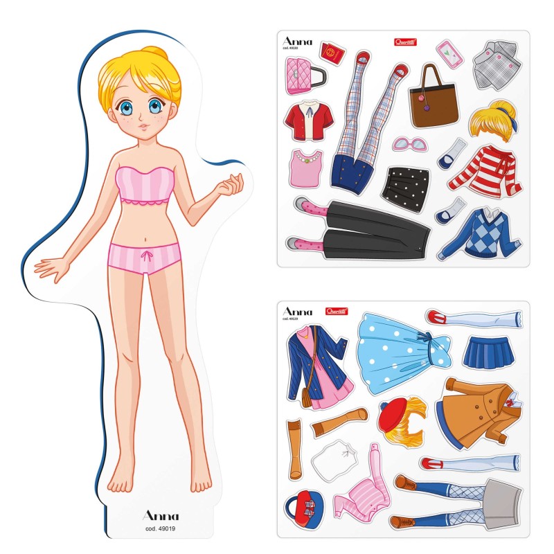 Quercetti Magnetic Fashion "Anna" 29pcs