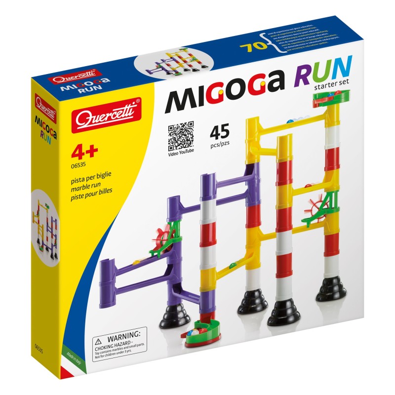 Quercetti Migoga Marble Run Πίστα για Μπίλιες 45pcs