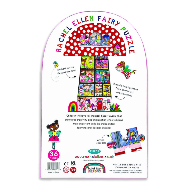 Rachel Ellen Παιδικό Puzzle "The Secret Lives Of Fairies" 36 κομμάτια 