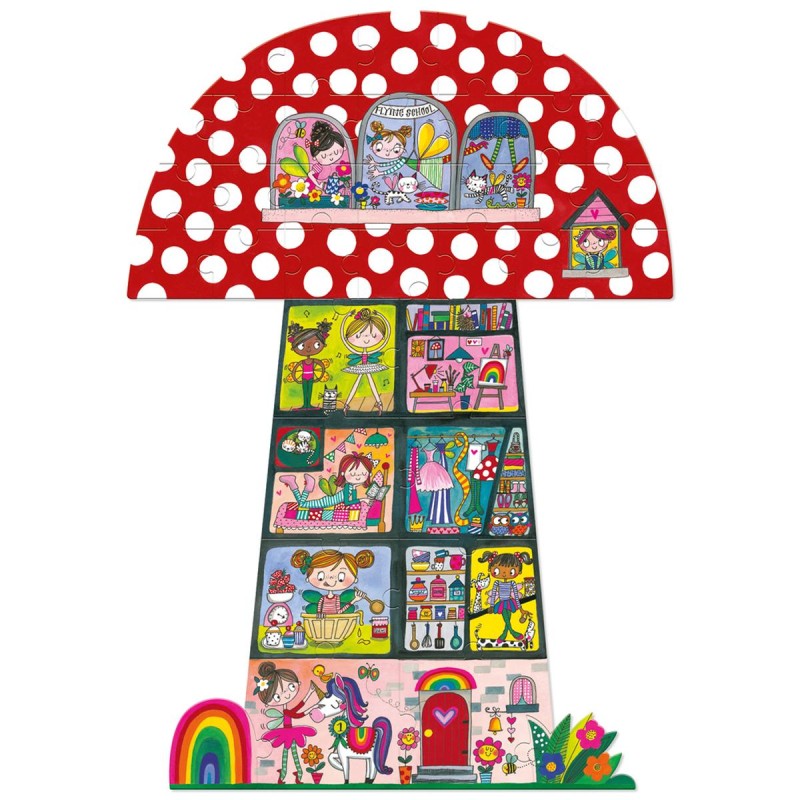 Rachel Ellen Παιδικό Puzzle "The Secret Lives Of Fairies" 36 κομμάτια 