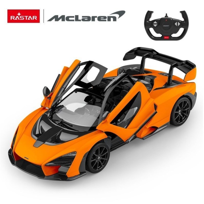 Τηλεκατευθυνόμενο MCLAREN SENNA 1:14  Πορτοκαλι