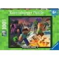 Ravensburger Παιδικό Παζλ "Minecraft" 100XXL κομμάτια