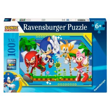 Ravensburger Παιδικό Παζλ "Sonic" 100XXL κομμάτια 