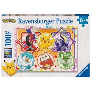 Ravensburger Παιδικό Παζλ "Pokémon Karmesin und Purpur" 100XXL κομμάτια 