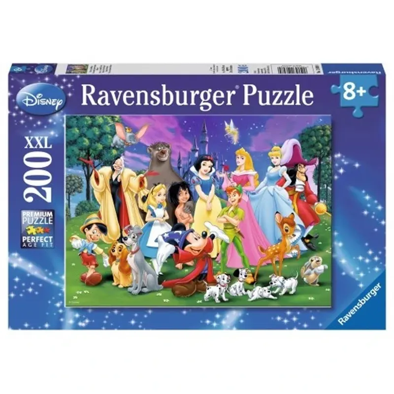 Ravensburger Παιδικό Παζλ "Οι Αγαπημένοι της Disney" 200XXL κομμάτια 