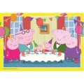 Ravensburger Παιδικό Παζλ "Pepp Pig Ωρα για γιορτή" 2x12 κομμάτια 