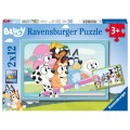 Ravensburger Παιδικό Παζλ "Διασκεδαση με την Bluey" 2x12 κομμάτια 
