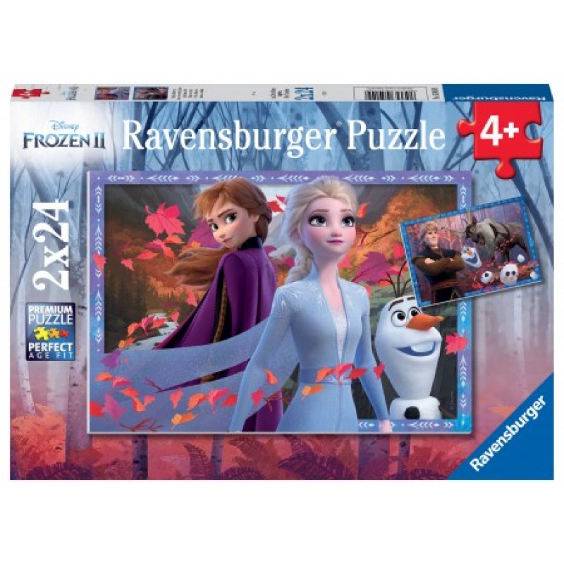 Ravensburger Παιδικό Παζλ "Frozen II" 2x24 κομμάτια 