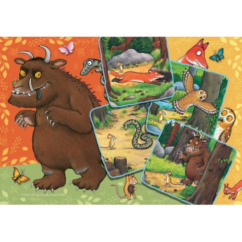 Ravensburger Παιδικό Παζλ "Gruffalo" 2x24 κομμάτια 