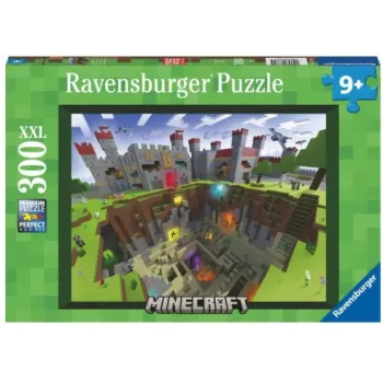 Ravensburger Παιδικό Παζλ "Minecraft" 300XXL κομμάτια