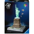 Ravensburger 3D Puzzle Iconics "Άγαλμα της Ελευθερίας Night Edition"