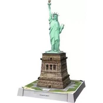 Ravensburger 3D Puzzle Iconics "Άγαλμα της Ελευθερίας Night Edition"