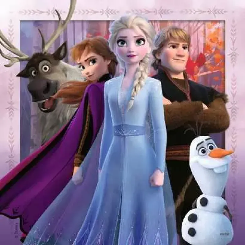 Ravensburger Παιδικό Παζλ "Frozen II" 3x49 κομμάτια 