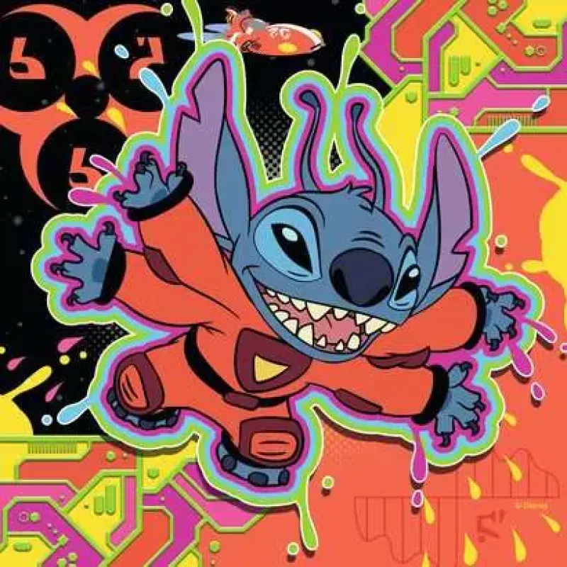 Ravensburger Παιδικό Παζλ "Stitch" 3x49 κομμάτια 