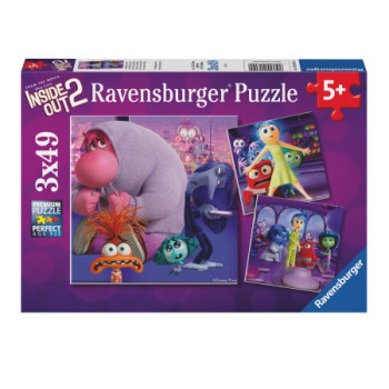 Ravensburger Παιδικό Παζλ "Τα Μυαλά που Κουβαλάς 2" 3x49 κομμάτια 